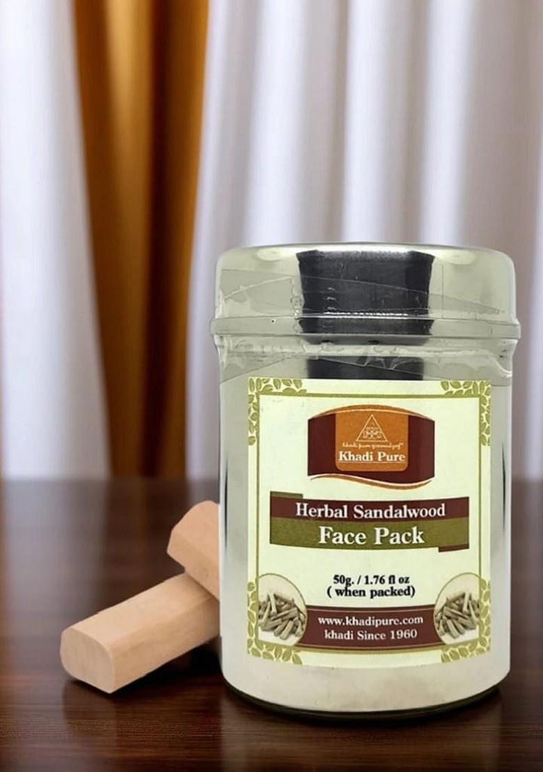 Khadi Pure Herbal Sandalwood Face Pack 50 G