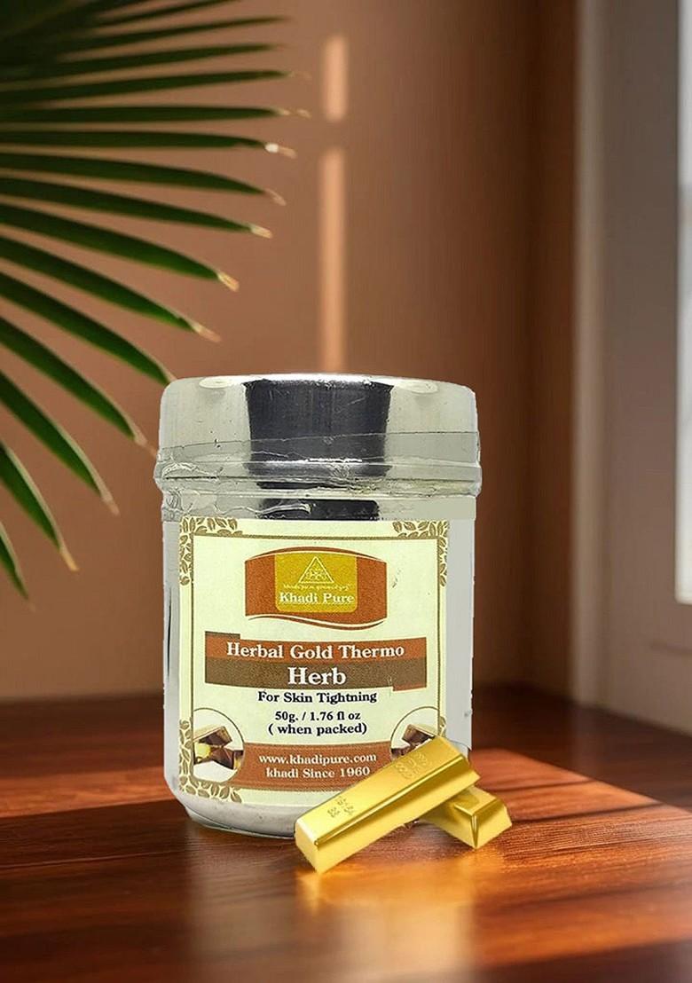 Khadi Pure Herbal Gold Thermo Herb 50 G