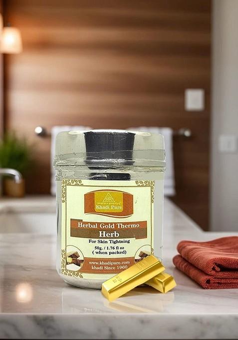 Khadi Pure Herbal Gold Thermo Herb 50 G