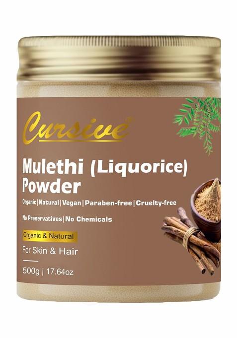 Cursive Mulethi Powder With Vitamin C For Skin Hair 500 G