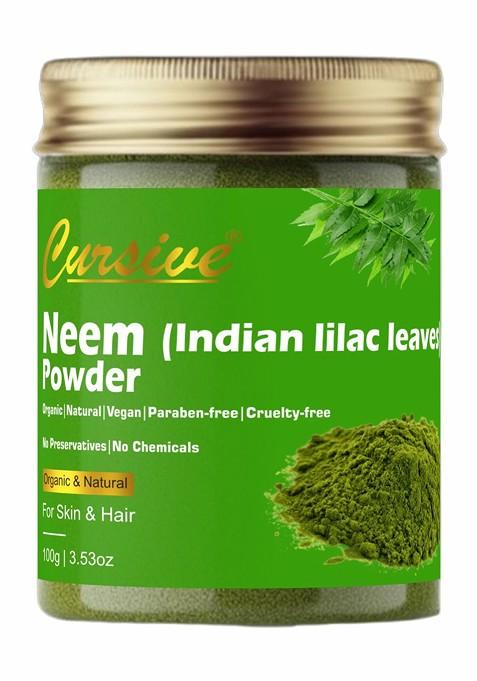 Cursive 100 Natural Organic Neem Powder G