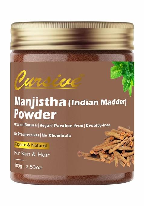 Cursive Pure Manjistha Powder For Skin Hair 100 G