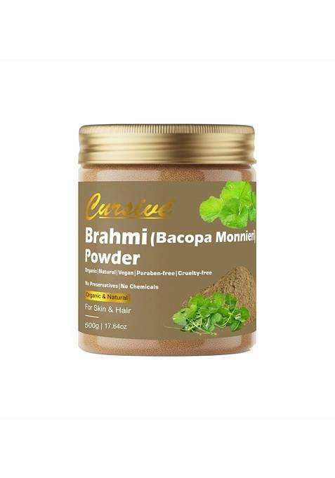 Cursive Brahmi Powder With Vitamin C For Skin Hair 500 G