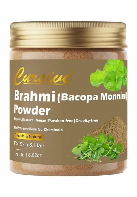 Cursive 100 Natural Organic Brahmi Powder For Hair Skin 250 G