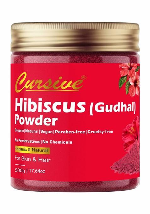 Cursive Hibiscus Mask For Skin Hair 500 G