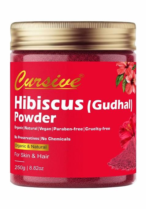 Cursive 100 Natural Organic Hibiscus Powder 250 G
