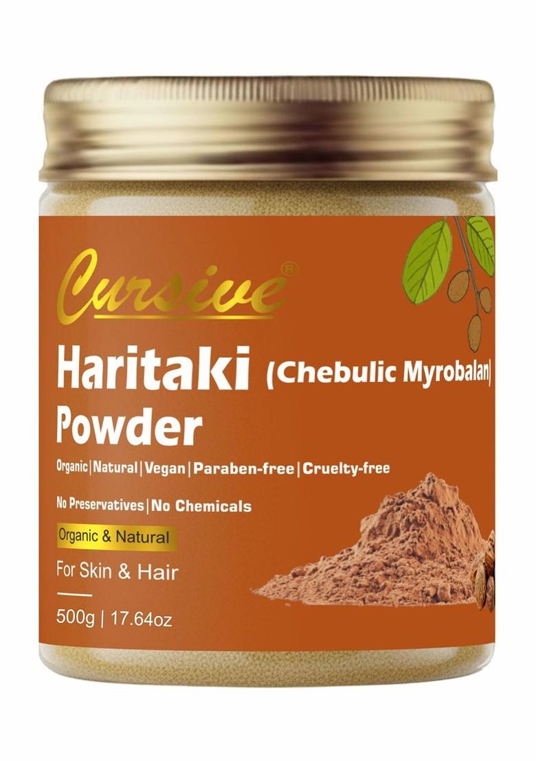 Cursive Haritaki Powder For Skin Hair 500 G