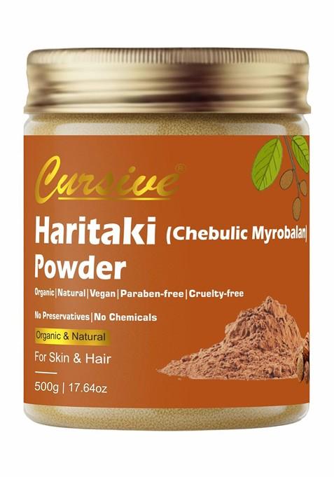 Cursive Haritaki Powder For Skin Hair 500 G