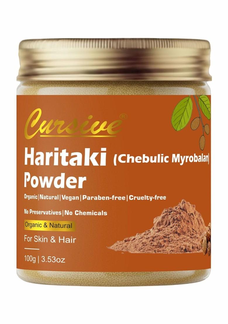 Cursive Haritaki Powder For Skin Hair 100 G