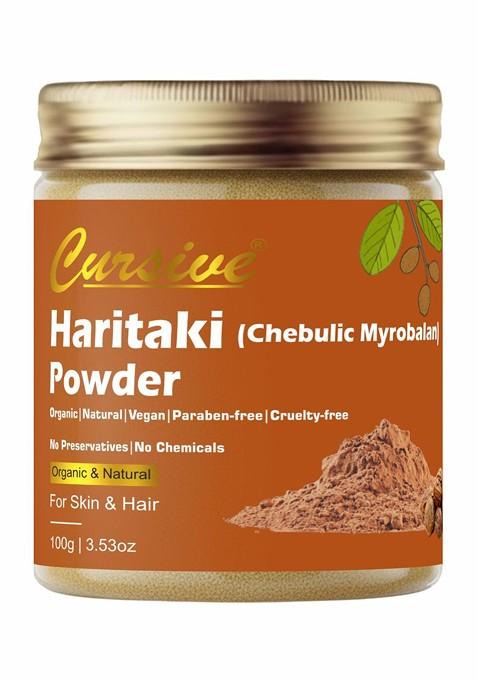 Cursive Haritaki Powder For Skin Hair 100 G