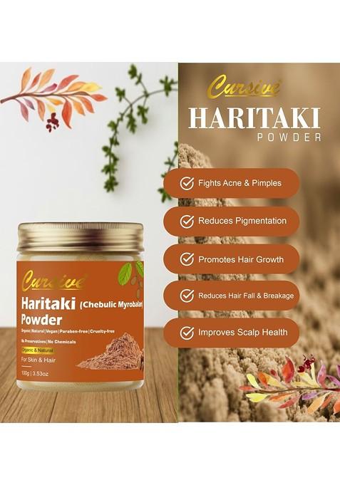 Cursive Haritaki Powder For Skin Hair 100 G