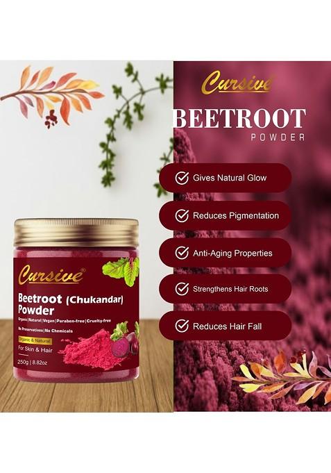 Cursive 100 Natural Organic Beetroot Powder 250 G