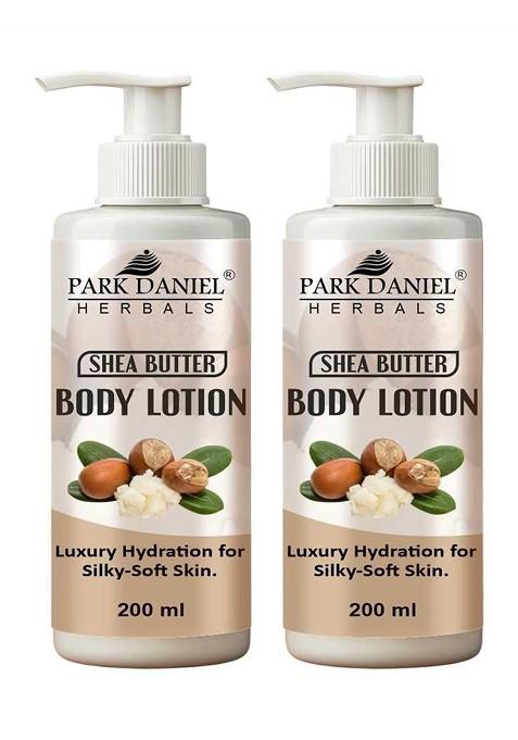 Park Daniel Set Of 2 Shea Butter Body Lotion 200 Ml Each