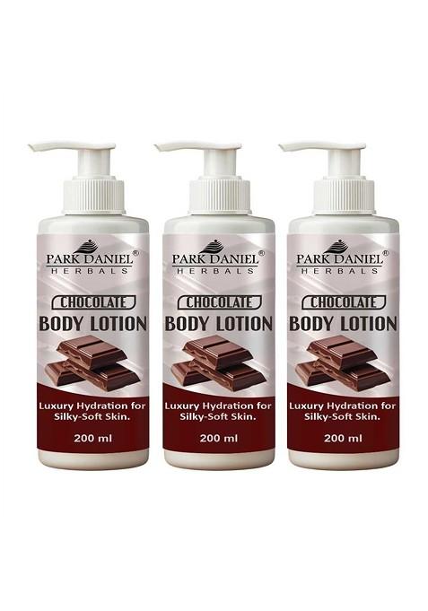 Park Daniel Set Of 3 Cocoa Butter Body Lotion 200 Ml Each