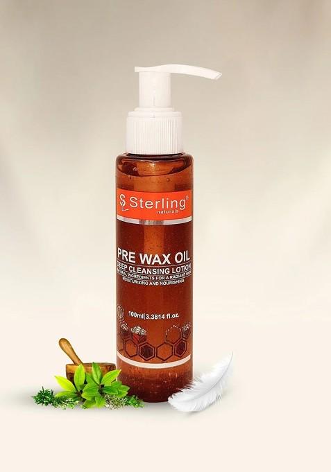 Sterling Naturals Non Greasy Formula Pre Wax Oil 100 Ml