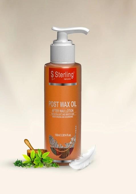 Sterling Naturals Post Wax Nourishing Oil For Calms Redness And Irritation 100 Ml