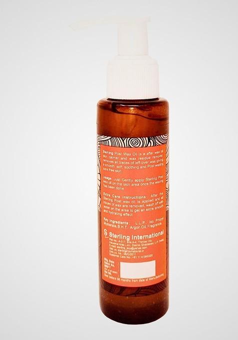 Sterling Naturals Post Wax Nourishing Oil For Calms Redness And Irritation 100 Ml