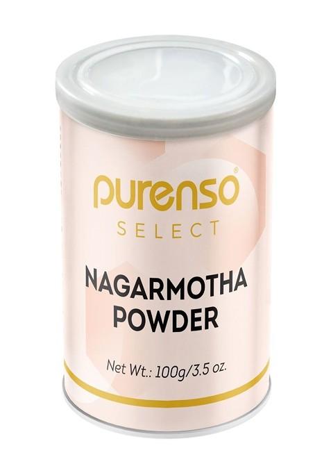 Purenso Natural Vegan Nagarmotha Powder For Skin Moisturizer Hair Growth 100 G