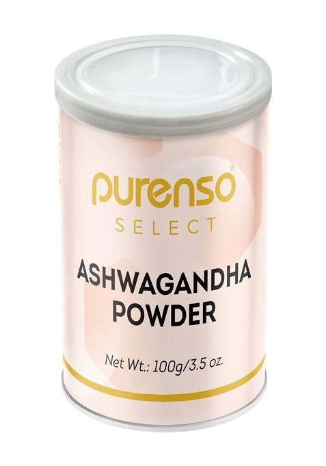 Purenso Natural Cleanse Moisturize Ashwagandha Powder For Hair Skin 100 G