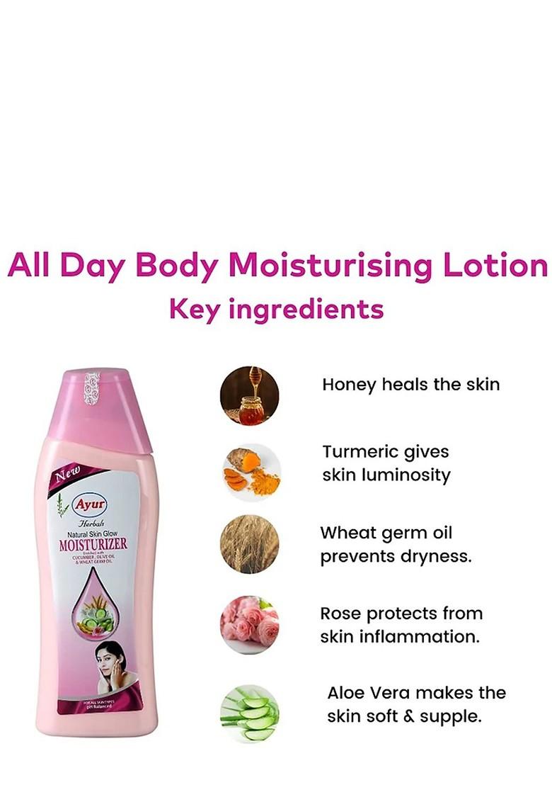 Ayur Herbals Natural Glow Moisturizing Lotion 1000 Ml