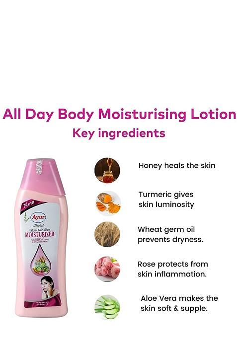 Ayur Herbals Natural Glow Moisturizing Lotion 1000 Ml