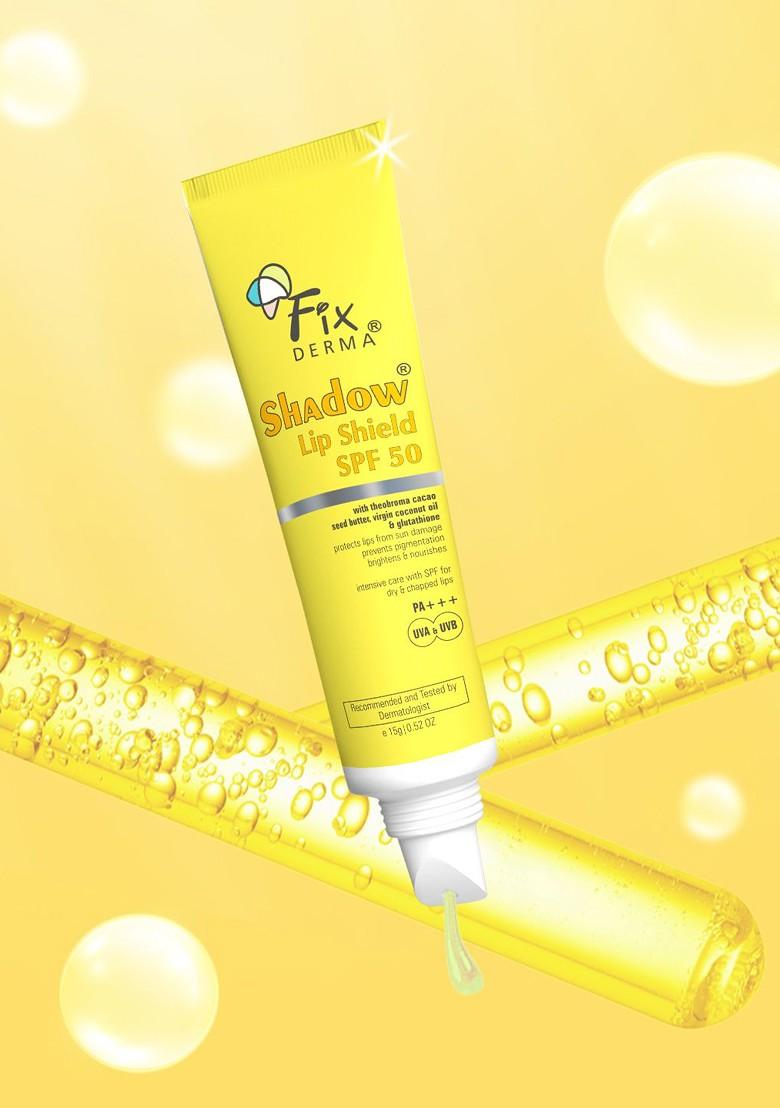 Fixderma Shadow Spf 50 Pa Lip Sunscreen With Coconut Oil 15G