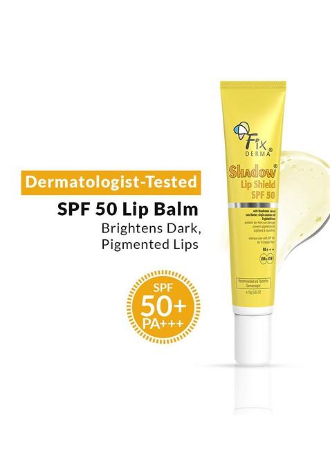 Fixderma Shadow Spf 50 Pa Lip Sunscreen With Coconut Oil 15G