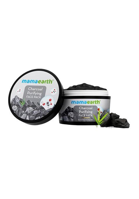Mamaearth Charcoal Purifying Face Pack With Glycolic Acid 200 G