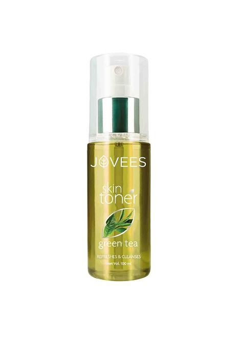 Jovees Herbal Green Tea Skin Toner To Cleanse Moisturise For Oily 100 Ml