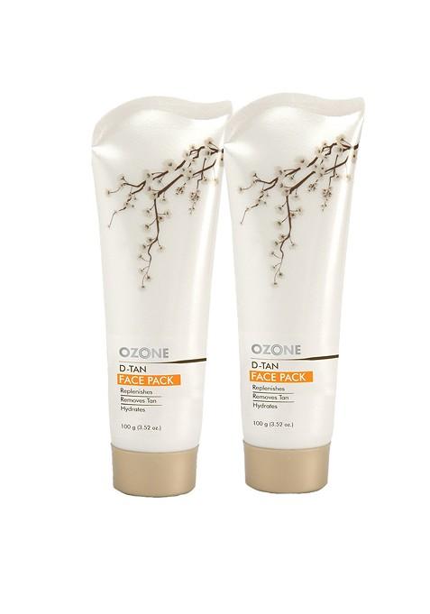 Ozone Set Of 2 D Tan Face Pack 100G Each