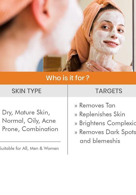 Ozone Set Of 2 D Tan Face Pack 100G Each