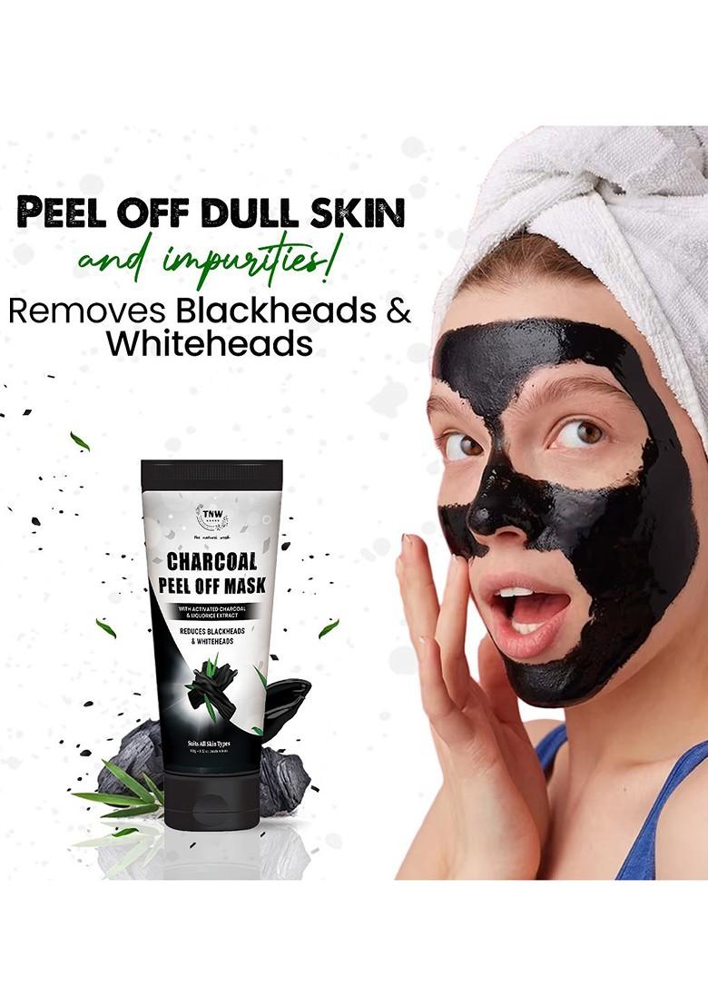 Tnw The Natural Wash Charcoal Peel Off Mask 100 G