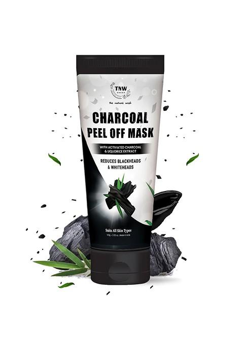 Tnw The Natural Wash Charcoal Peel Off Mask 100 G