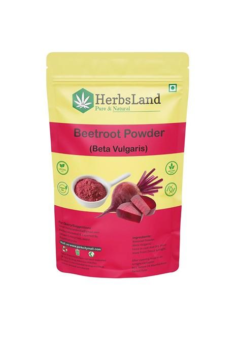 Herbsland Beetroot Powder Face Pack For Tan Removal Skin Brightening 100 G