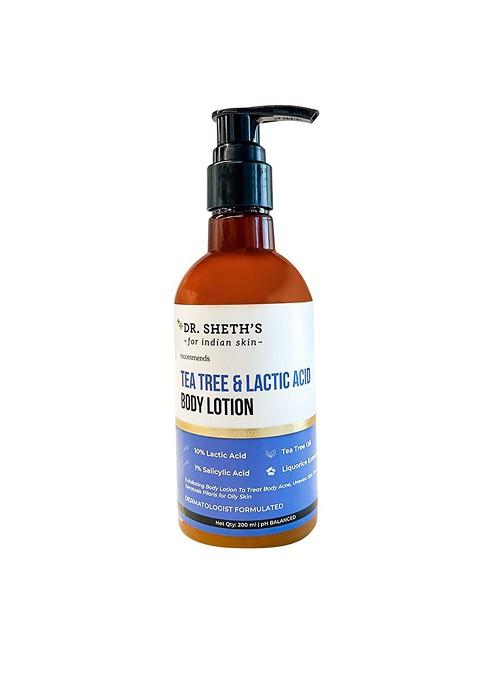 Dr Sheths Tea Tree Lactic Acid Body Lotion With Salicylic 200Ml