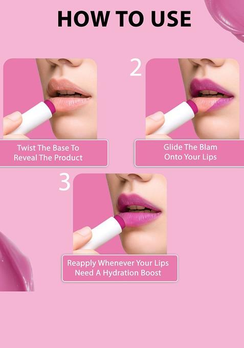 Fashion Colour Tint Lip Balm With Shea Butter Avocado Oil Cherry Slush