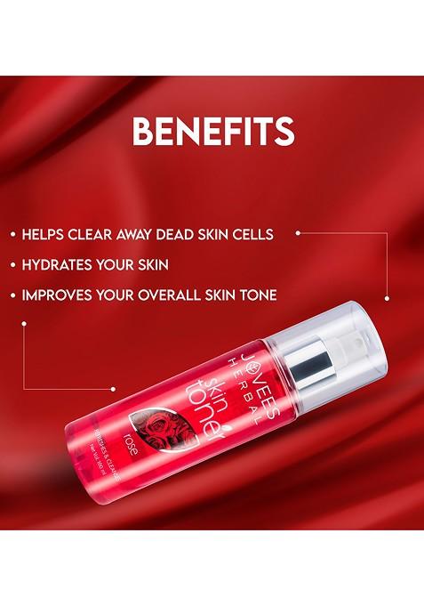 Jovees Rose Skin Toner For Youthful To Tighten Pores Healthy Glow 100 Ml