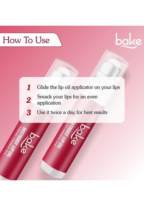 Bake Beetroot 1 Kojic Acid Oil For Dark Pigmented Lips With Spf 25 Tinted Lip 15 G