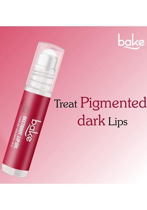 Bake Beetroot 1 Kojic Acid Oil For Dark Pigmented Lips With Spf 25 Tinted Lip 15 G