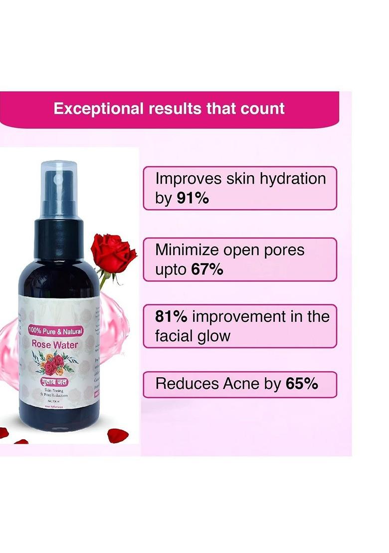 Elecsera Pure Natural Rose Water Toner 50 Ml