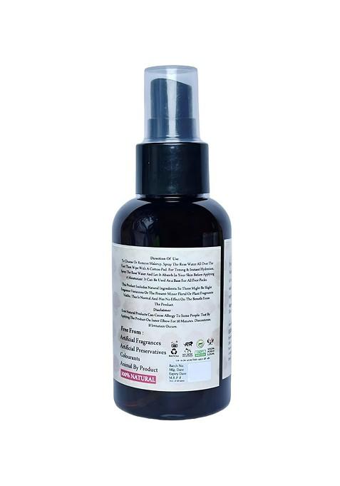 Elecsera Pure Natural Rose Water For Skin Toning Pore Reduction 100 Ml