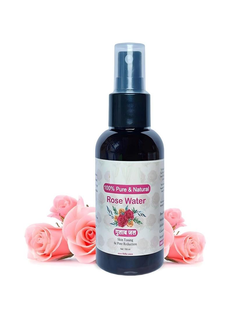 Elecsera Premium Rose Water For Hydration 100 Ml