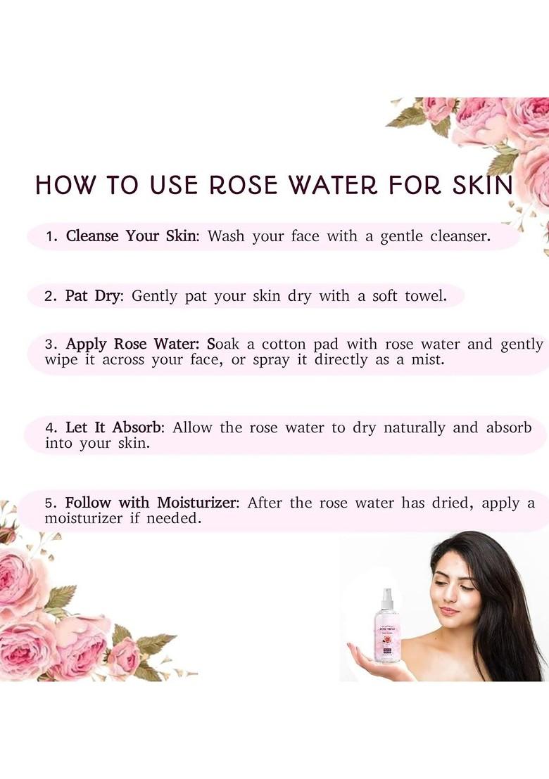 Elecsera Pure Natural Rose Water Toner 100 Ml