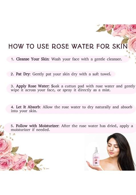 Elecsera Pure Natural Rose Water Toner 100 Ml