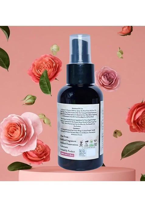 Elecsera Set Of 2 Pure Natural Rose Water Toner 100 Ml Each