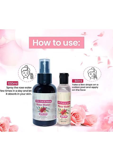 Elecsera Pure Natural Rose Water Toner 100 Ml