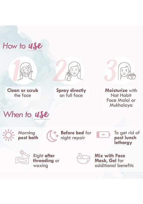 Elecsera Pure Natural Rose Water Toner 100 Ml