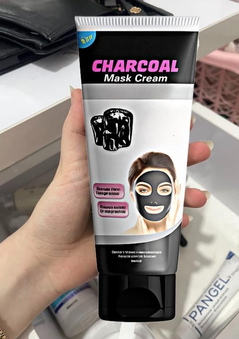 Elecsera Anti Blackhead Charcoal Peel Off Face Mask Cream 130 Ml