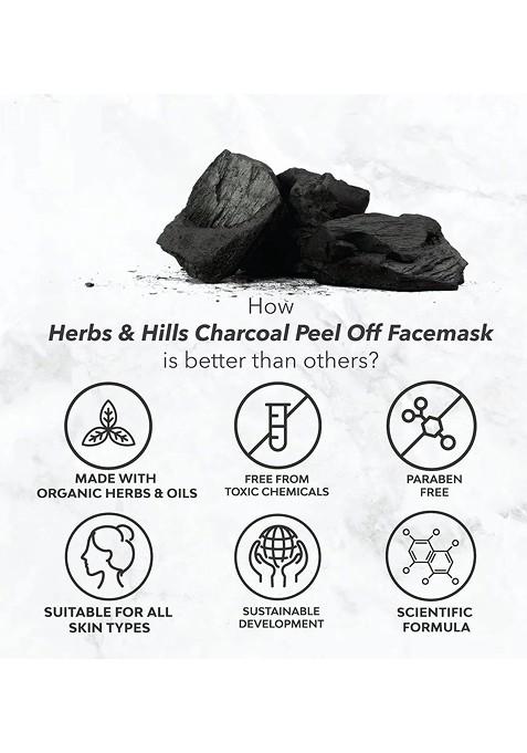 Elecsera Charcoal Anti Blackhead Peel Off Mask Cream 130 Ml