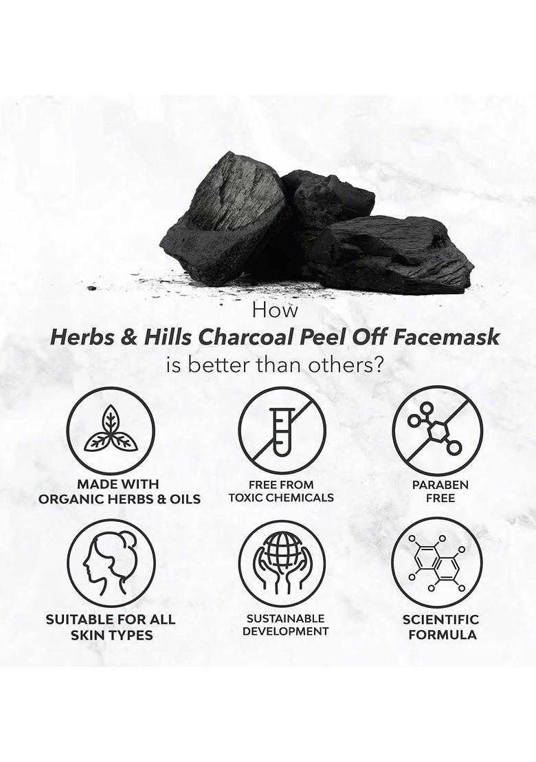 Elecsera Charcoal Purifying Cleansing Black Peel Off Mask 130 Ml